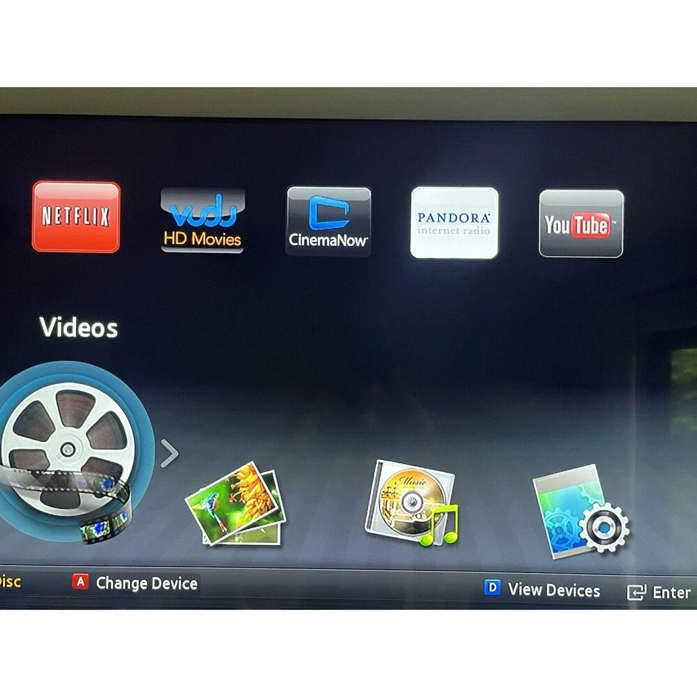 Samsung BD-E5400 Smart Wi-Fi Blu-ray DVD Player 1080p HDMI USB TESTED WORKS